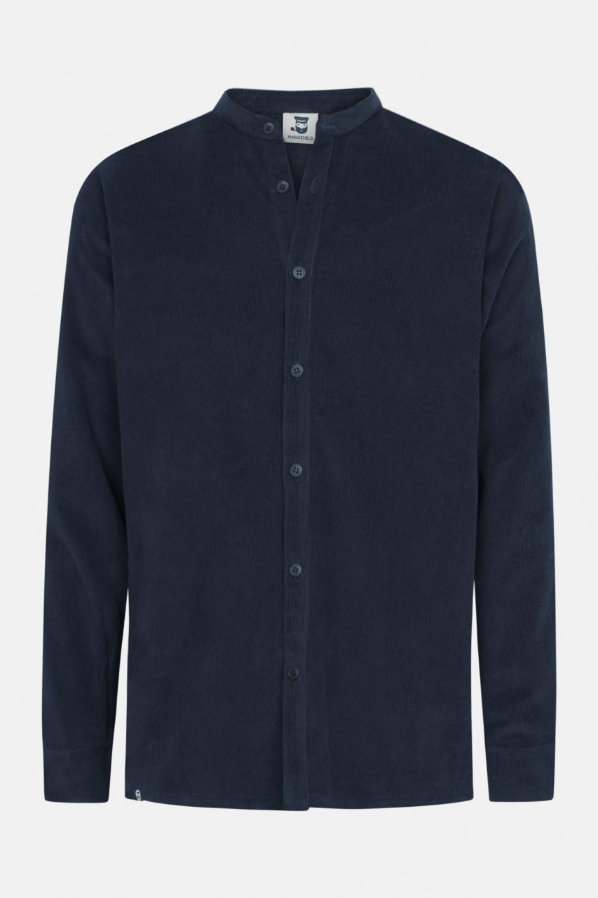 Hanseheld Cordhemd Herren Blau