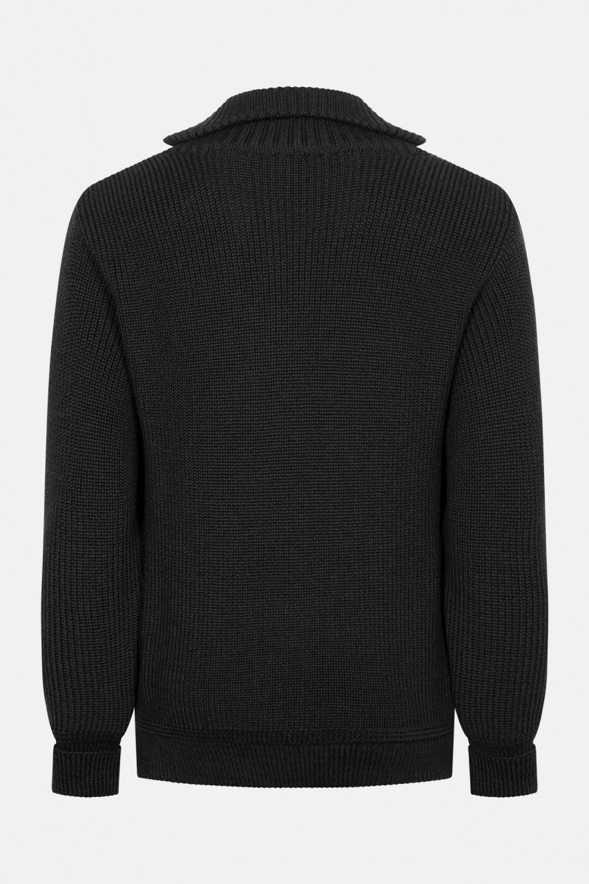 Migro-Grote Troyer, Schurwolle - Schwarz