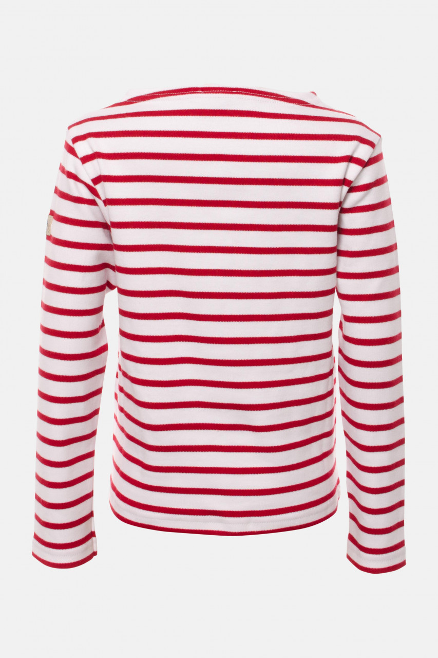 Armor Lux Kinder-Streifenshirt weiß-rot Loctudy Kids