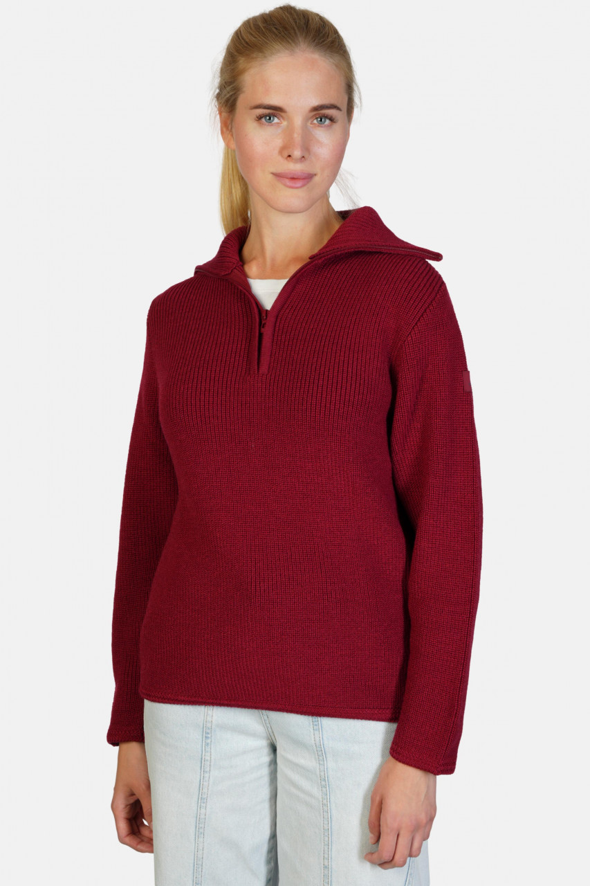 Troyer Damen Wolle Rot