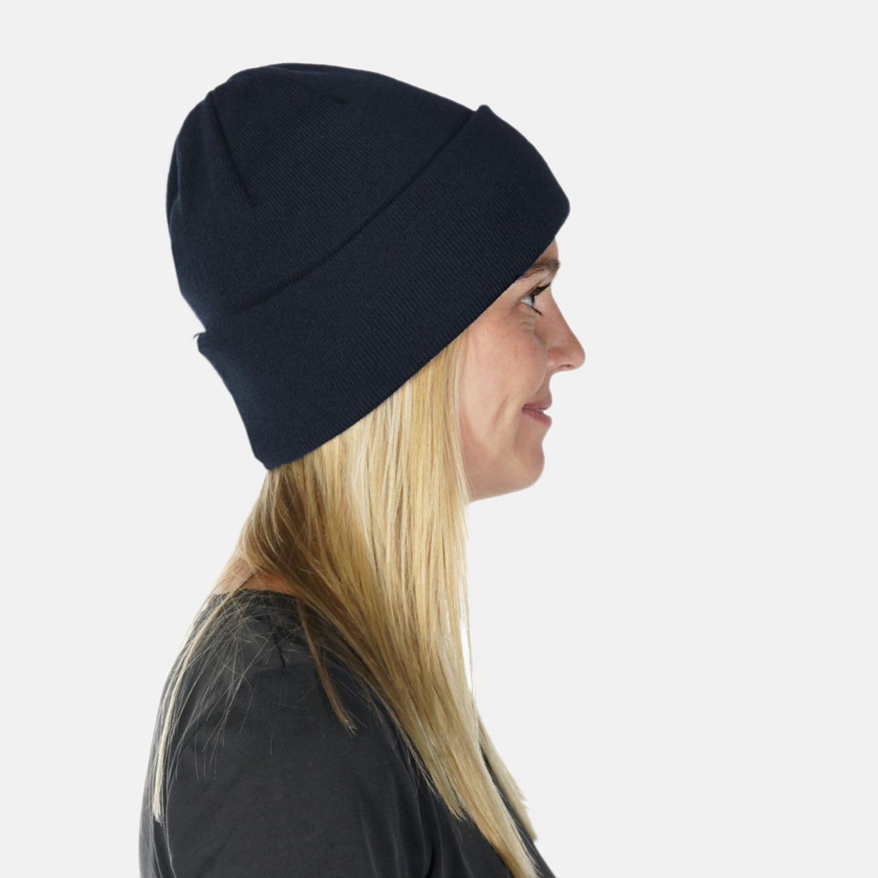 Strickmütze 100% Baumwolle Hanseheld - Marine