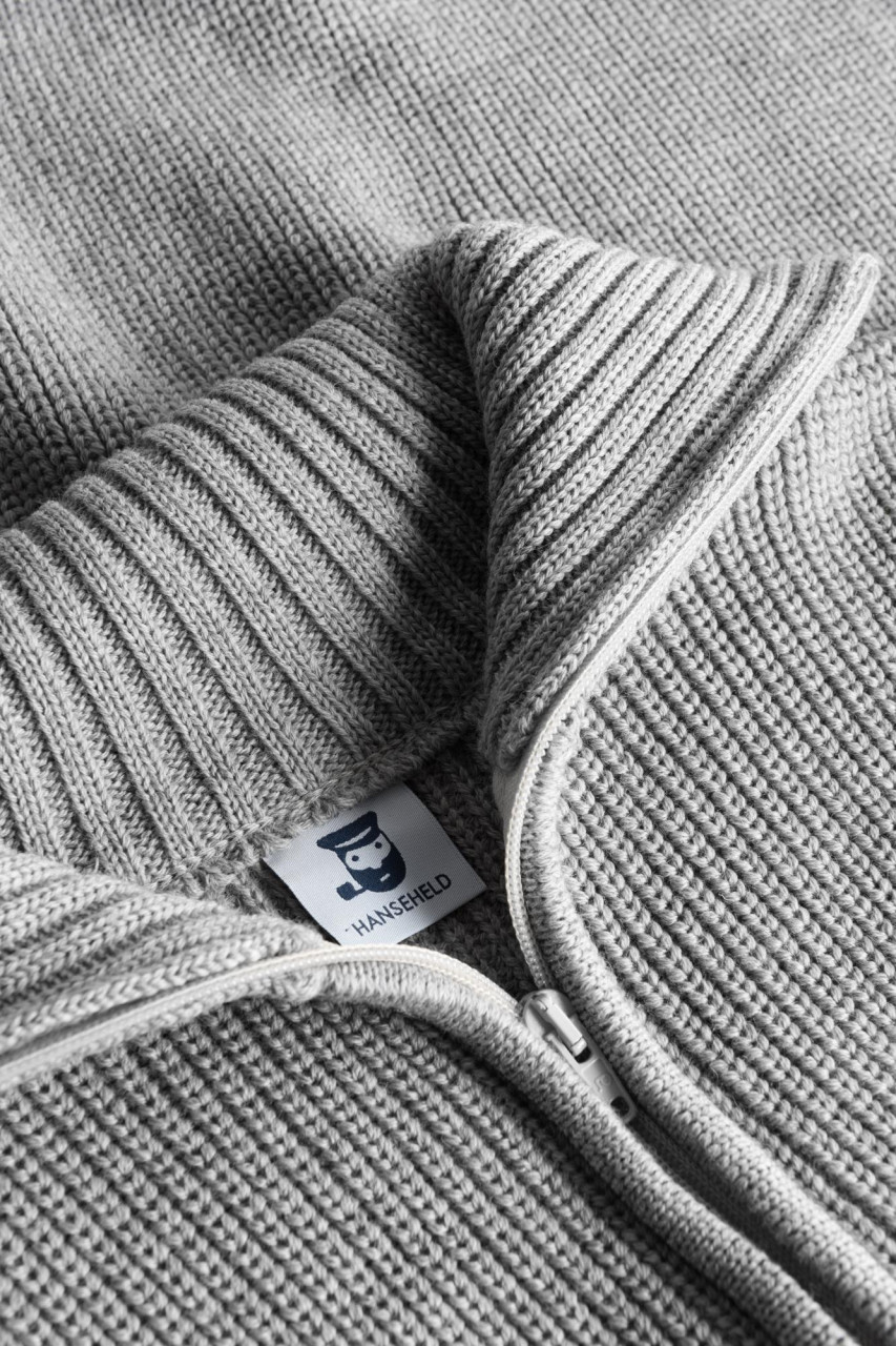 Troyer Hanseheld Merino Grau GOTS