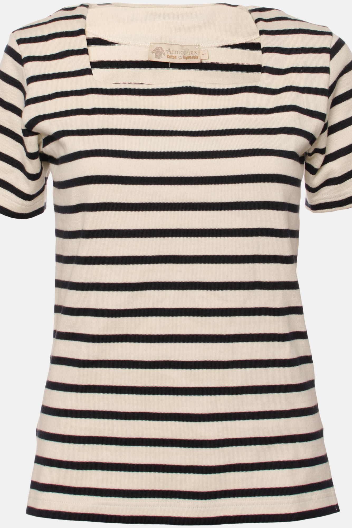 Armor Lux Fair-Trade Streifenshirt Coursive kurzarm Damen