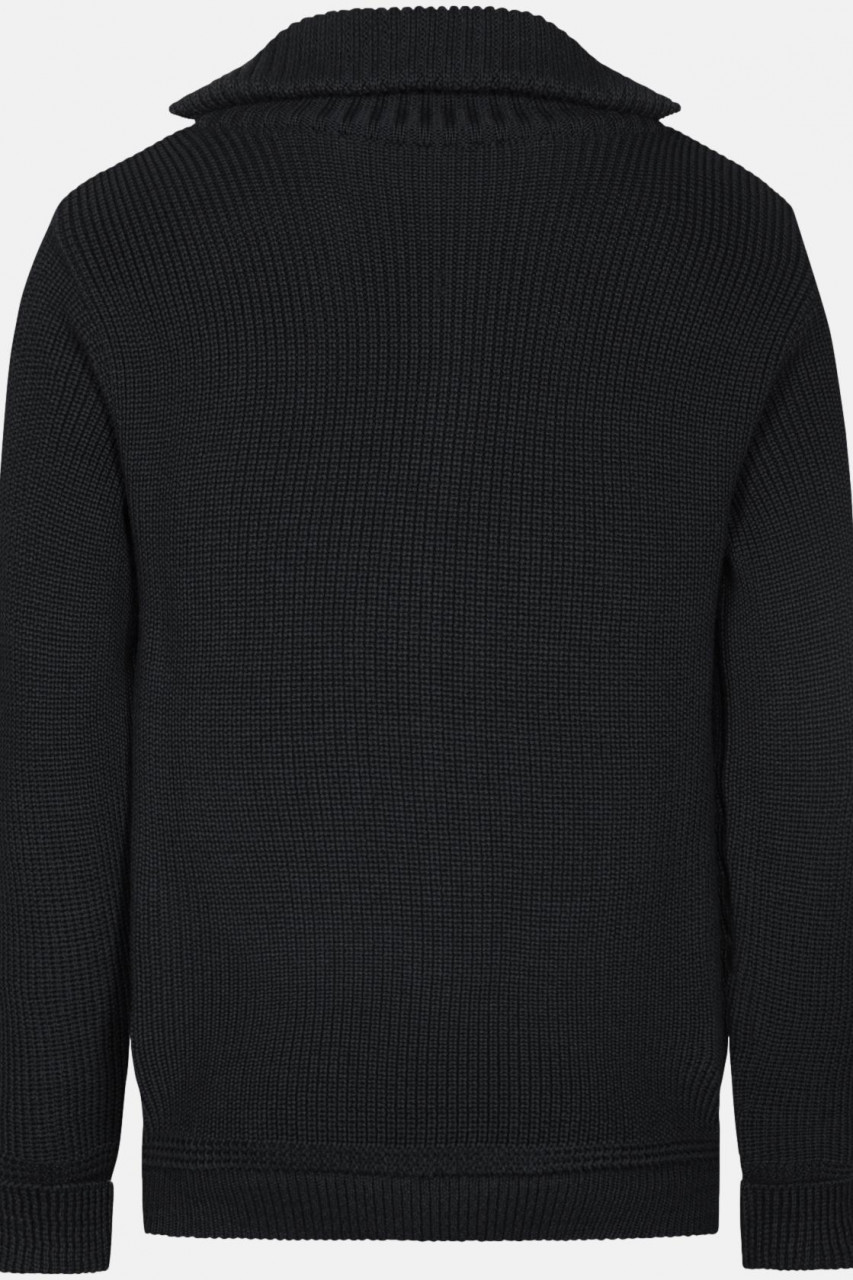 Troyer Hanseheld Merino Schwarz GOTS