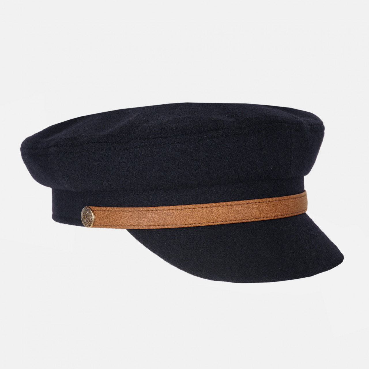 Hanseheld Elbsegler Wolle Marine-Blau Band