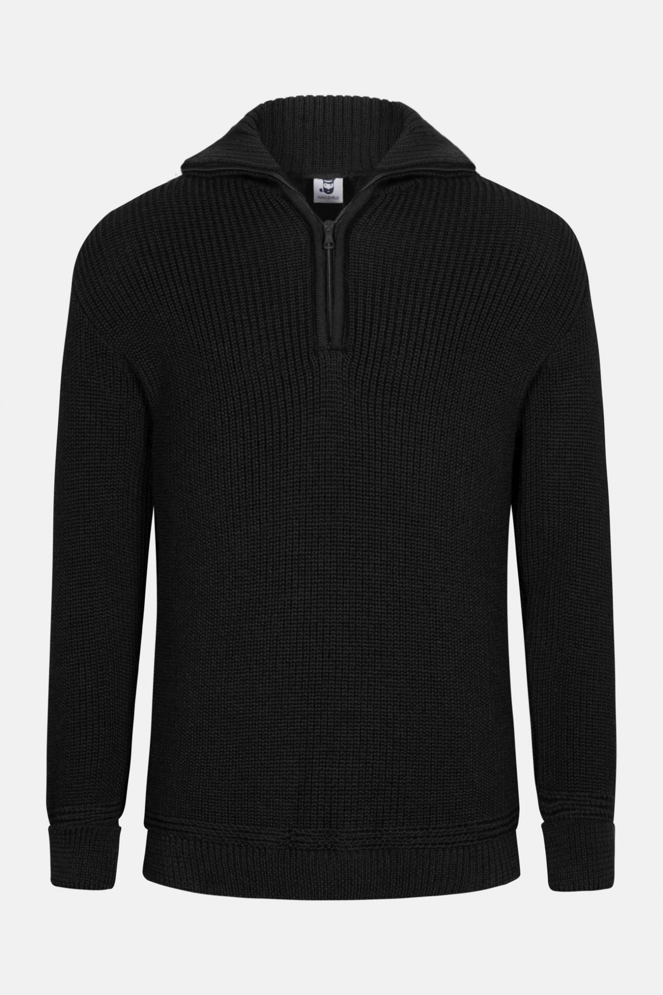 Troyer Herren Wolle Schwarz
