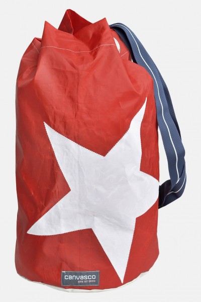 Canvasco Seesack - Stern, rot