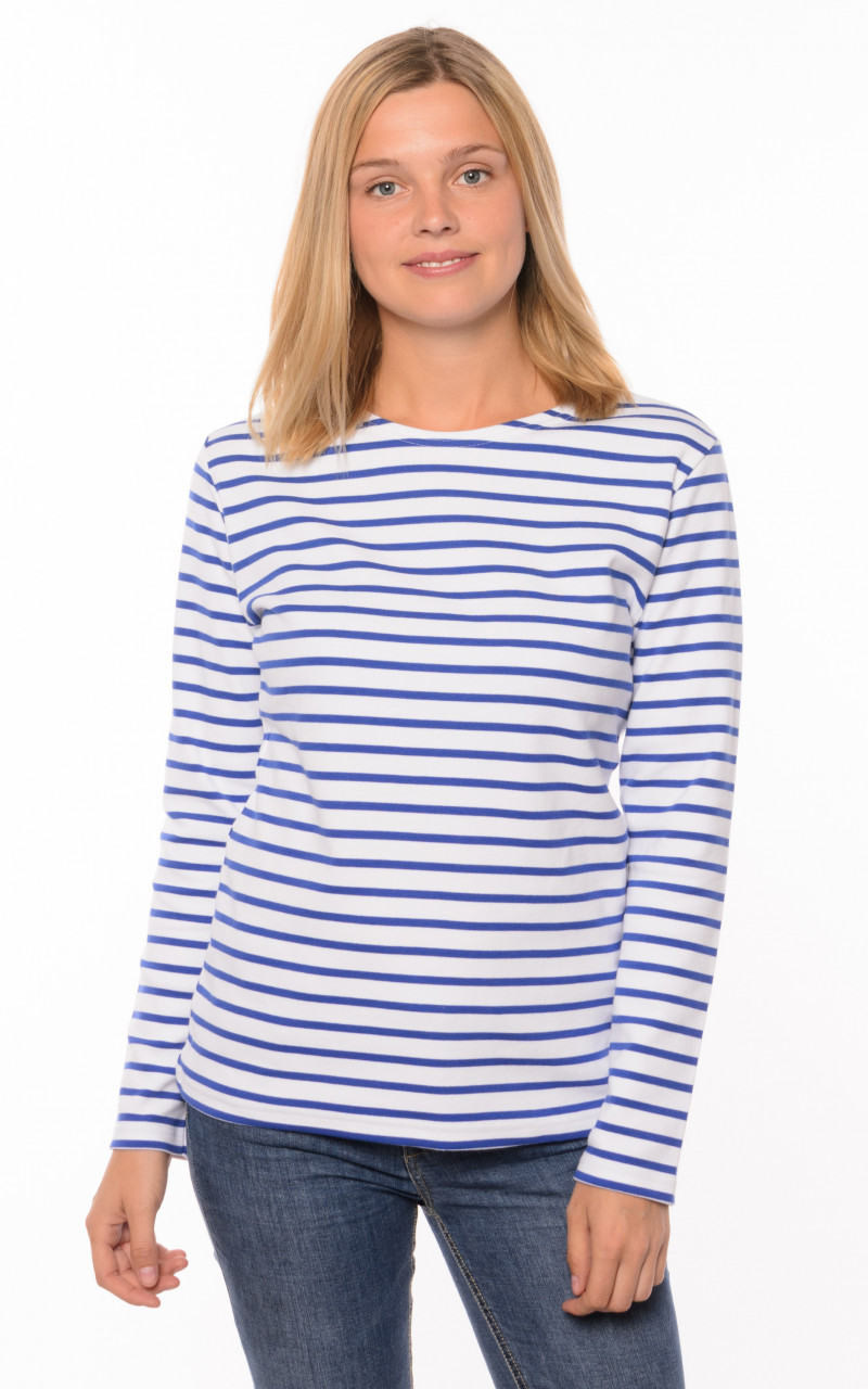 Armor Lux Lesconil weiß-sternblau Damen Streifenshirt