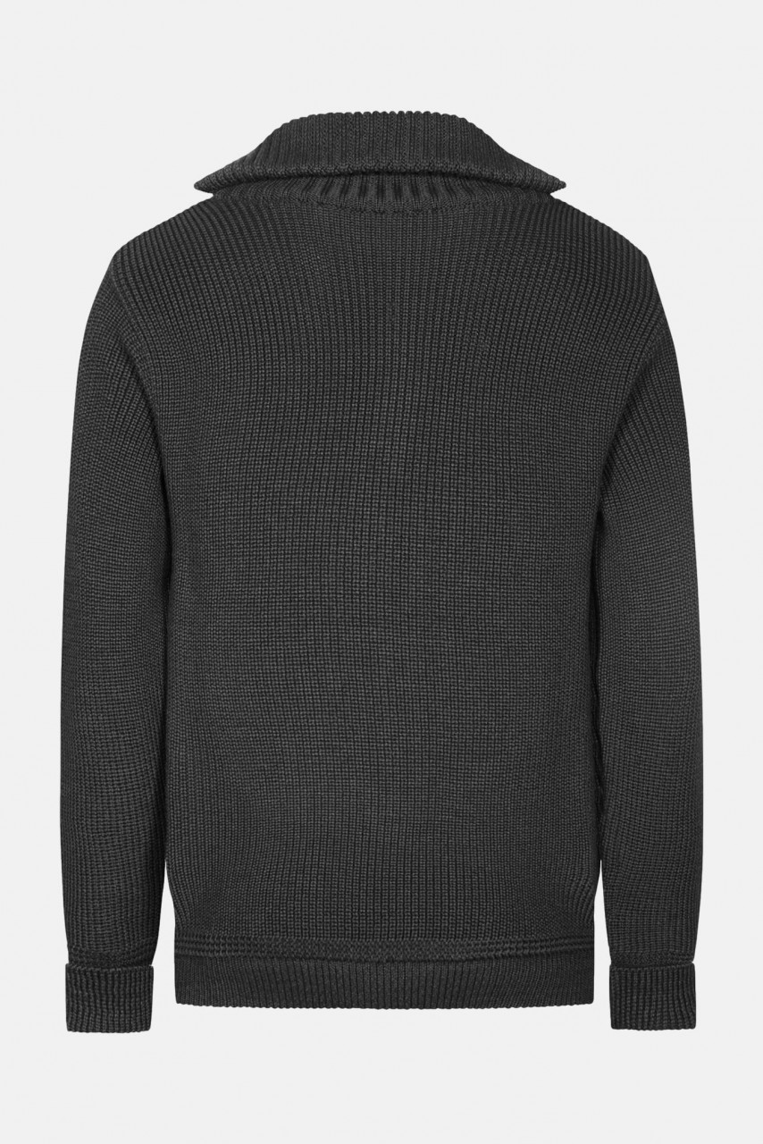 Troyer Hanseheld Merino Anthrazit GOTS