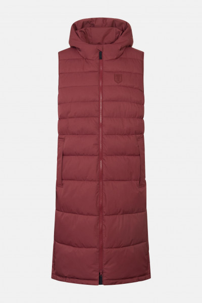 Derbe Vestholm Damen Winterjacke Red Gefüttert Tibetan Red