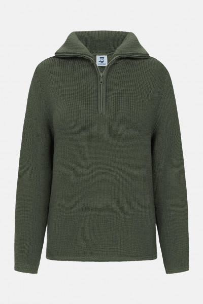 Troyer Damen Wolle Oliv