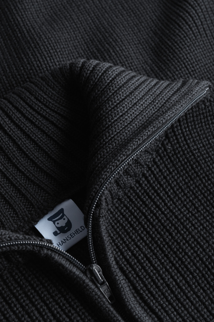 Troyer Merino Schwarz GOTS