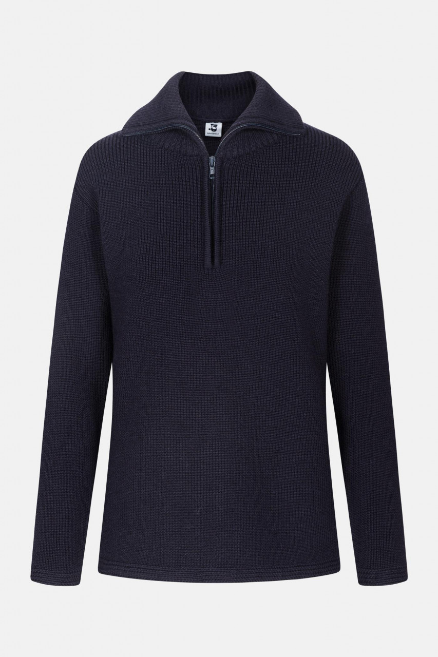Damen Troyer Hanseheld Merino Blau