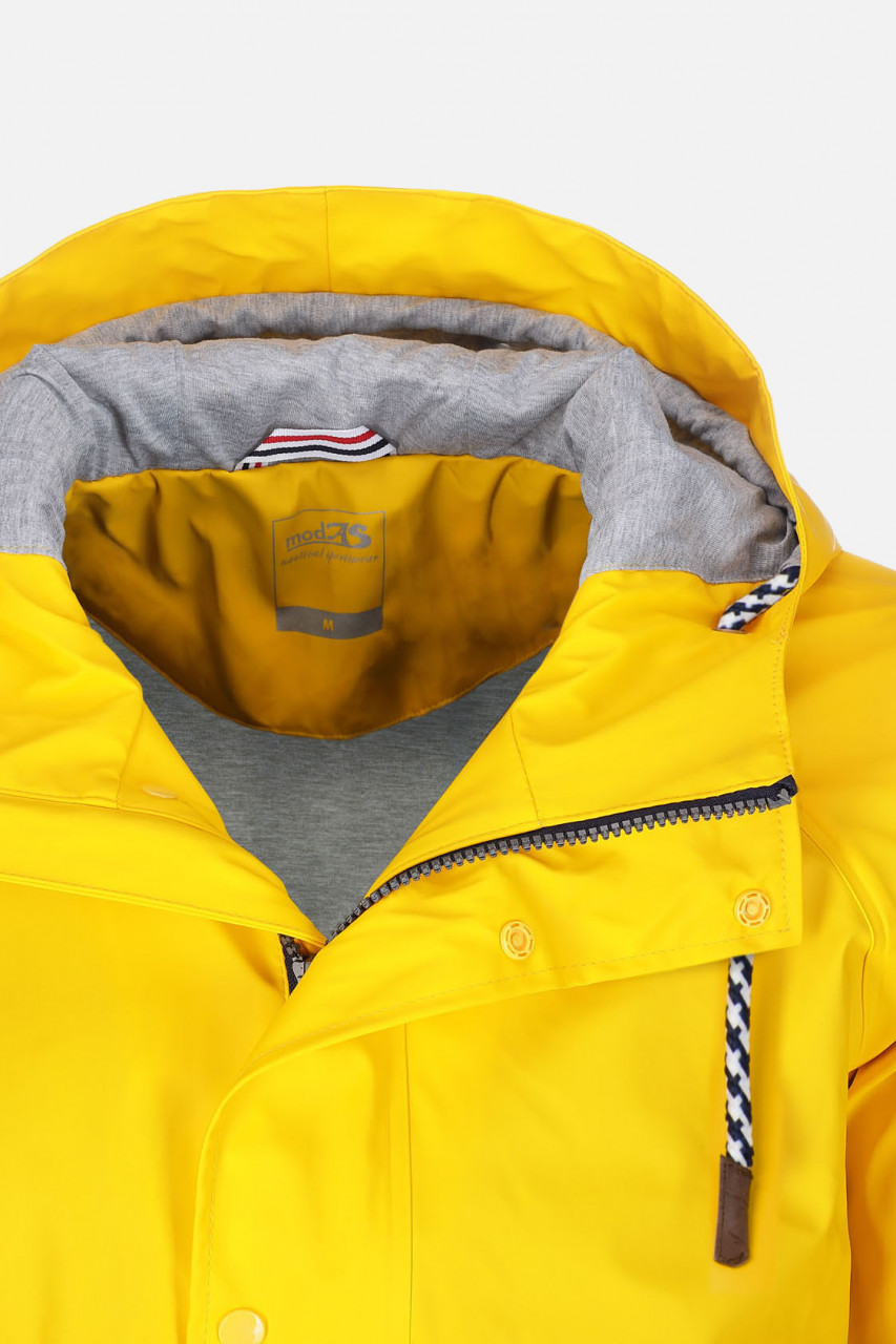 Herren Friesennerz Gelb Regenjacke