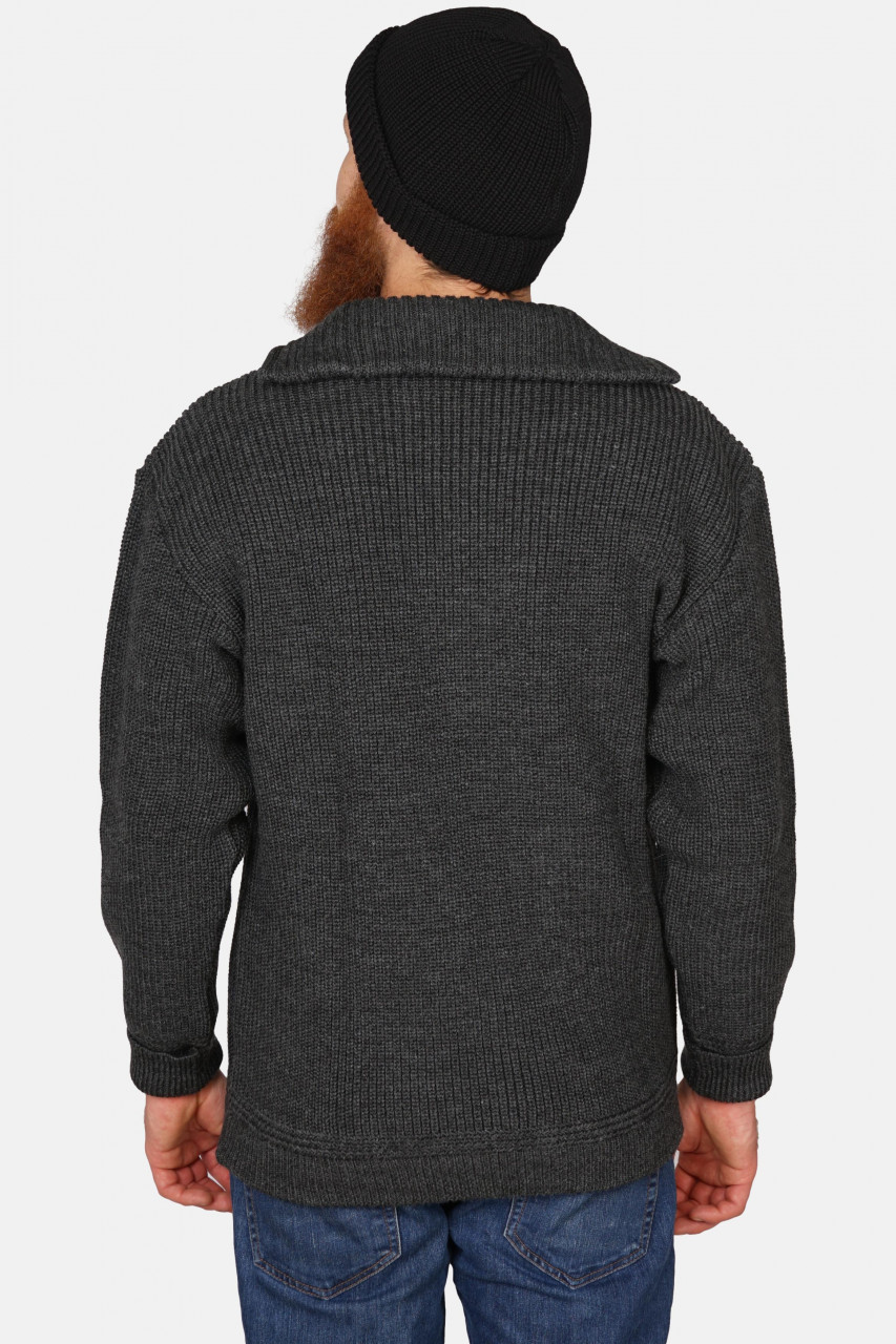 Troyer Hanseheld Wolle Herren Anthrazit