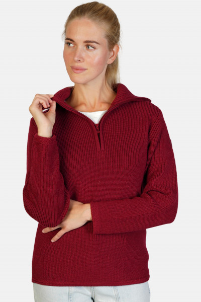 Troyer Damen Wolle Rot
