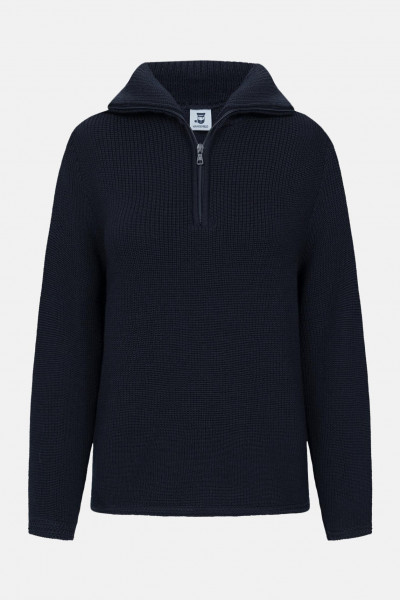 Troyer Damen Wolle Blau